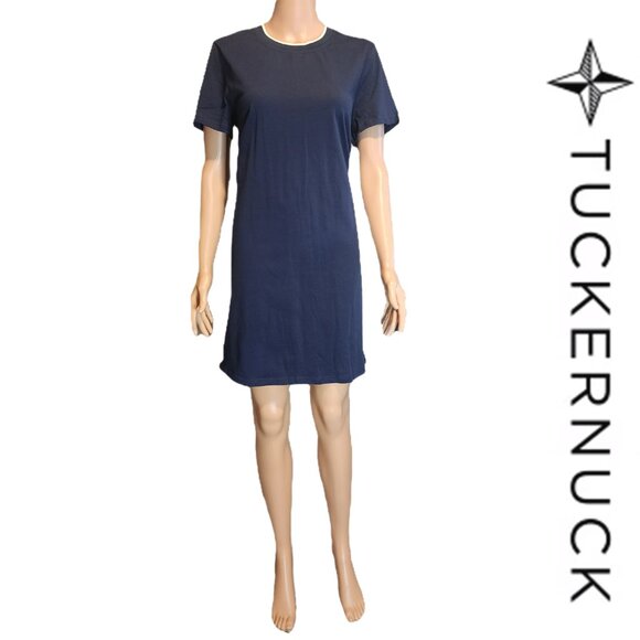 Pomander Place Navy Aimee Mini Dress NWT Med - Picture 1 of 10